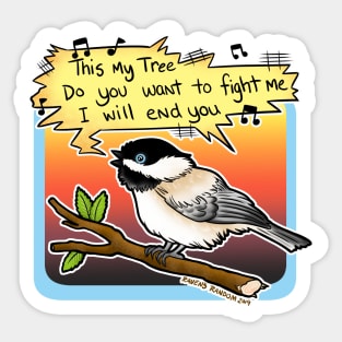 Territorial Tweet Sticker